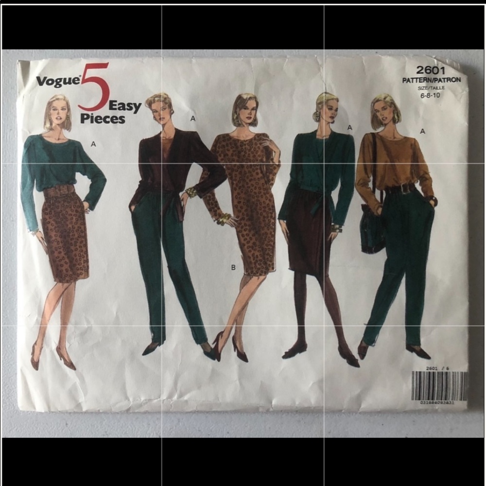 Vogue Pattern Set 2601